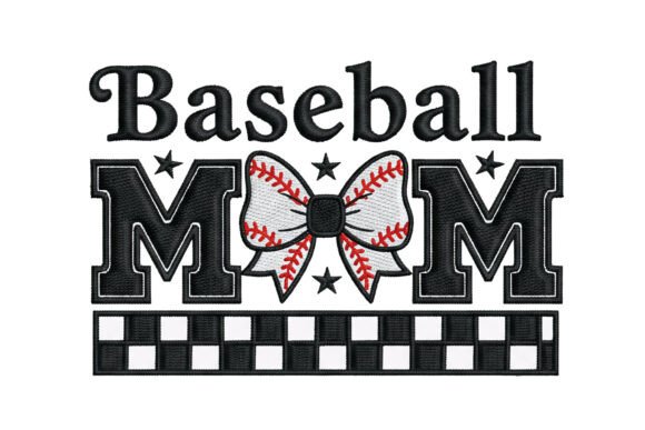 Baseball Mom Bow Embroidery Design Review
