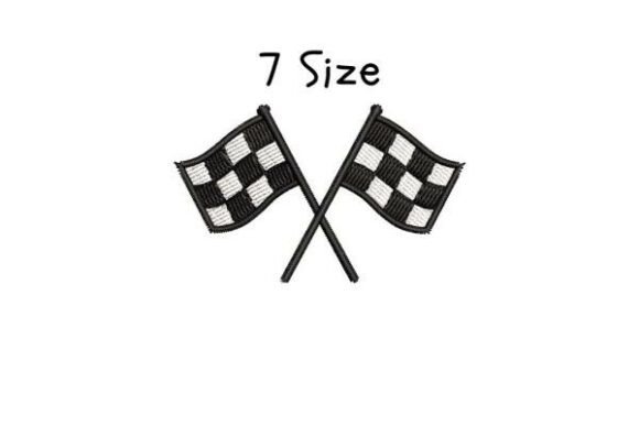 Checkered Flag Embroidery Design Review