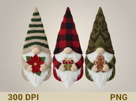 Christmas Gnomes Embroidery Design Set Review