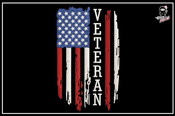 Distressed American Flag Veteran Review