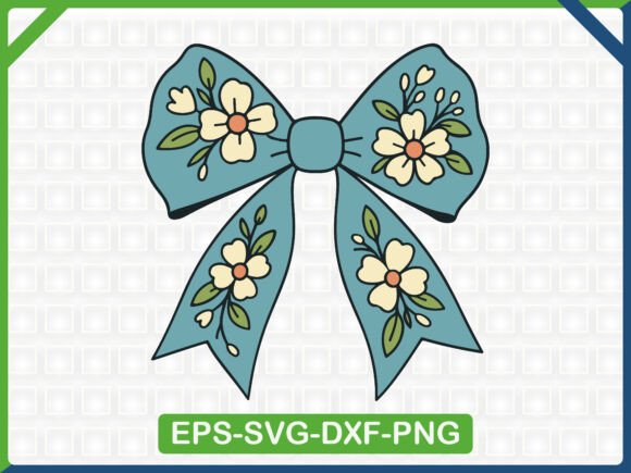 Floral Ribbon Bow Embroidery SVG Design Review