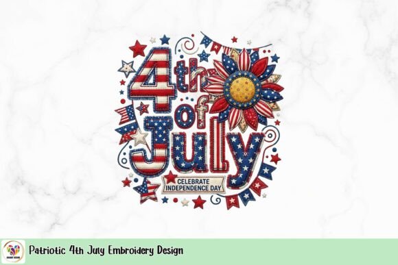 Patriotic 4th July Embroidery Design Review