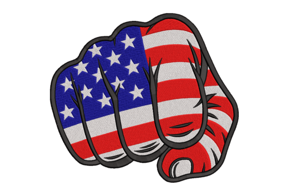 Patriotic American Flag Fist Review