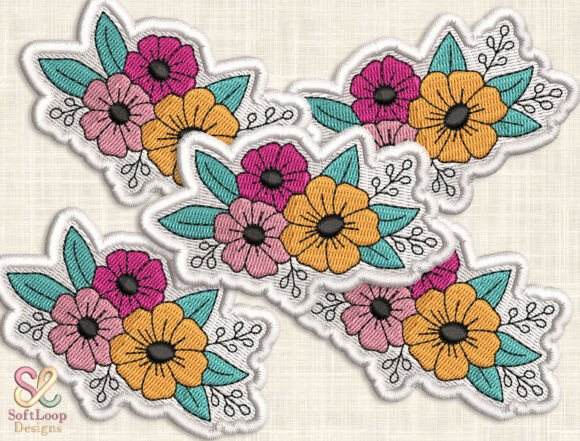 Review: FLORAL BOUQUET Patch Embroidery Design