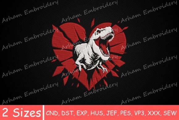 T-Rex Breaking Wall Embroidery Review